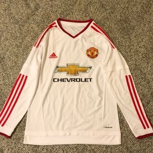 Manchester United 2017-2018 Away Longsleeve Shirt
